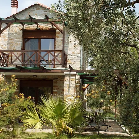 Vilă Elea Stone In Organic Quiet Olive Grove, Prinos, Thassos *