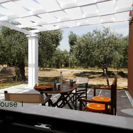 Villa Elea Stone In Organic Quiet Olive Grove, Prinos, Thassos *